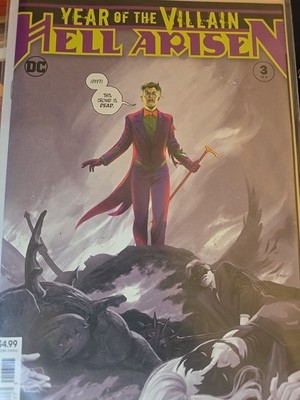 Year Of The Villain Hell Arisen DC Comics #3 Of 4 Bagged And Boarded VGC