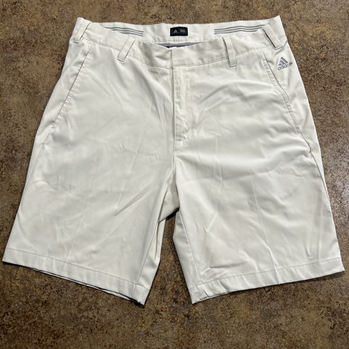 Pantalones Cortos de Golf Adidas Performance Talla 33 Blanco Climalite Stretch Ultimate 365