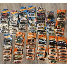 Huge Lot 2017-2023 New Hot Wheels Matchbox Cars 70 Yr Art Cars Special Ed 60