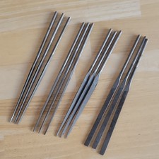 Vintage 12-Piece Steel Needle File Set, Assor...