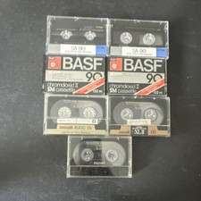 7 Vintage Audiokassetten TDK / BASF / Maxell ...