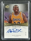 MAGIC JOHNSON 2008-09 UPPER DECK EXQUISITE COLL #EN-JO ENSHRINEMENTS AUTO 18/25