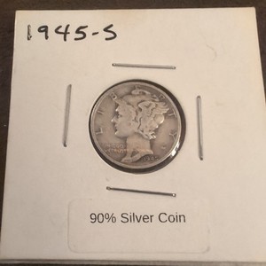 1945-S Mercury Dime