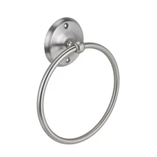 Global Link Bathroom Towel Ring, Brushed Satin Nickel