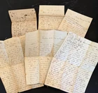 6 Civil War Letters 122nd Illinois Infantry - Political, Camp Life, Movements