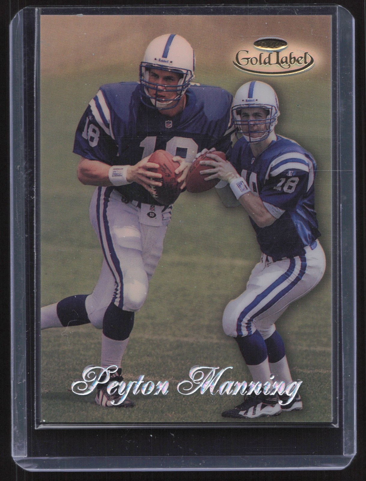 1998 Topps Gold Label #20 Peyton Manning Class 2