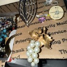Vintage To Now Jewelry Junk Drawer  925  Amethyst  Earrings Chunky Guess — photo 6