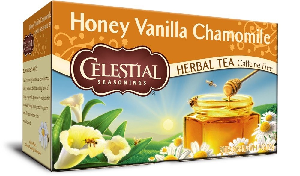 Чай Celestial Seasonings с медом ванилью ромашкой 20 пакетиков 2090₽