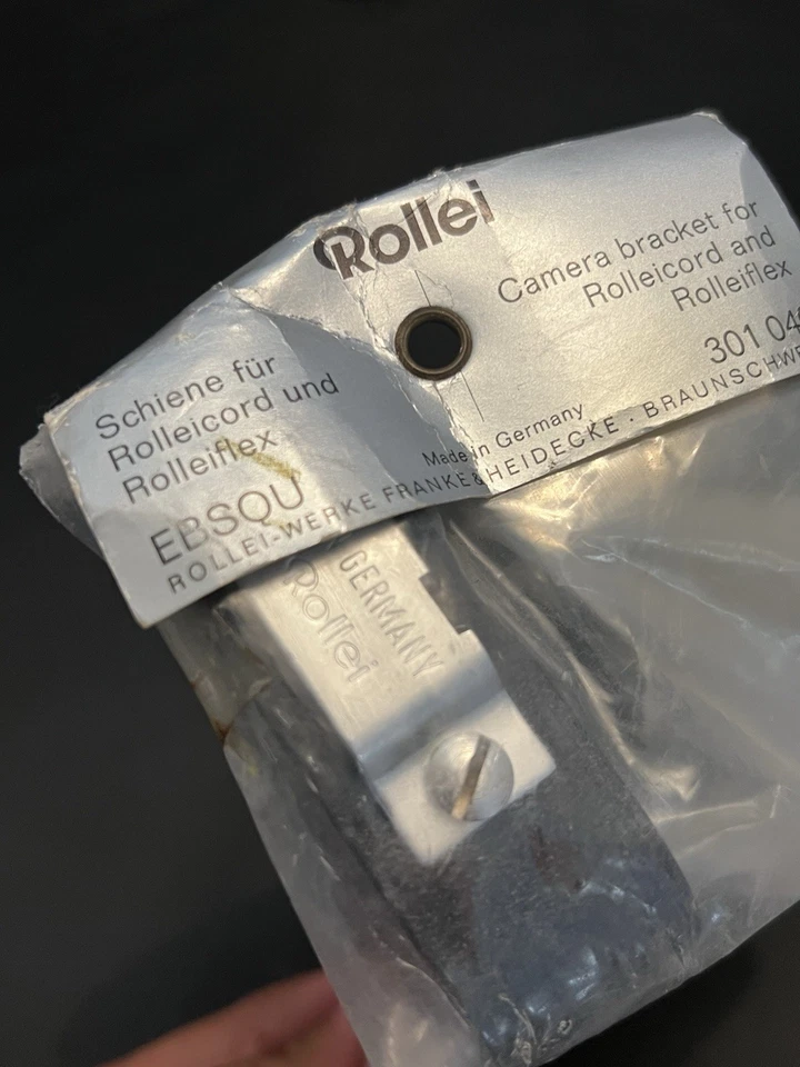 Rollei werke Camera bracket base support Rolleicord Rolleiflex 301 040 EBSQU - Image 2 of 4