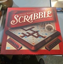 2001 Parker Brothers SCRABBLE Deluxe Turntable Edition Game (100% Complete)