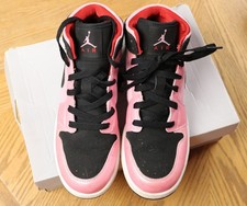 Nike Air Force 1 GS Black Pink Youth Size 6Y