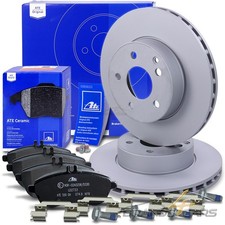 ATE BREMSSCHEIBEN + CERAMIC BELÄGE VORNE FÜR MERCEDES C-KLASSE W204 S204