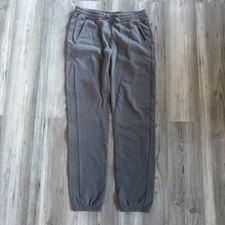 Abercrombie Kids Gray Logo Sweatpants Boys Size 15-16