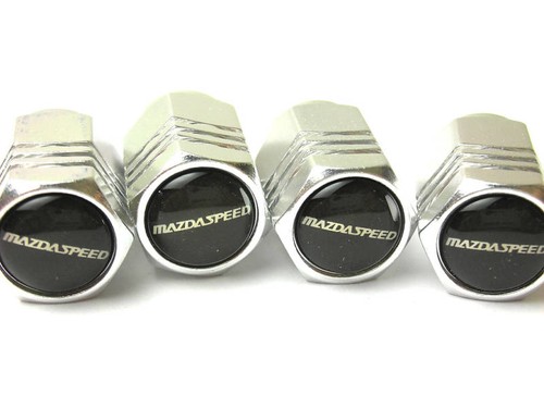 TIRE VALVE CAPS STEM MAZDASPEED 3 MX5 MX6 CX7 9 RX7 RX8 - 第 1/3 張圖片