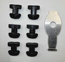 Blagdon Affinity Pond Plastic Key Peg Screws (6) and Fixing Tool Spare Parts D2F