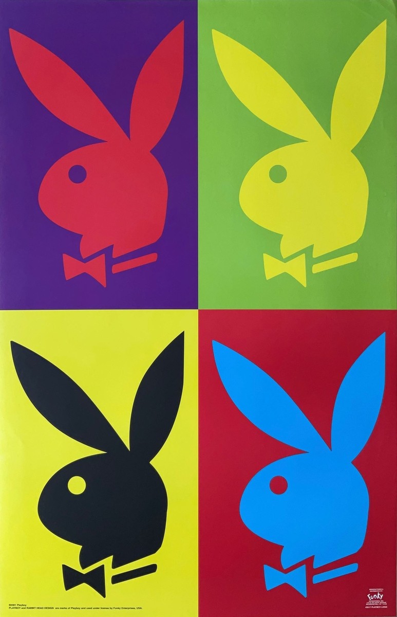 ADULT ONLY Mini Poster Playboy Bunny Pop Art