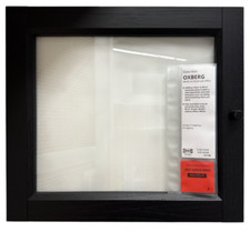 New IKEA OXBERG Black Oak Effect Cabinet…