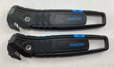 2 pack MARTOR SECUMAX 350 350001 COMPACT SAFETY KNIFE/ BOX/ STRAP CUTTER TOOL