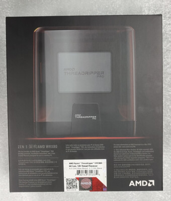 AMD Ryzen Threadripper PRO 5995WX CPU 64 Core Processor Up to 4.5GHz with Box