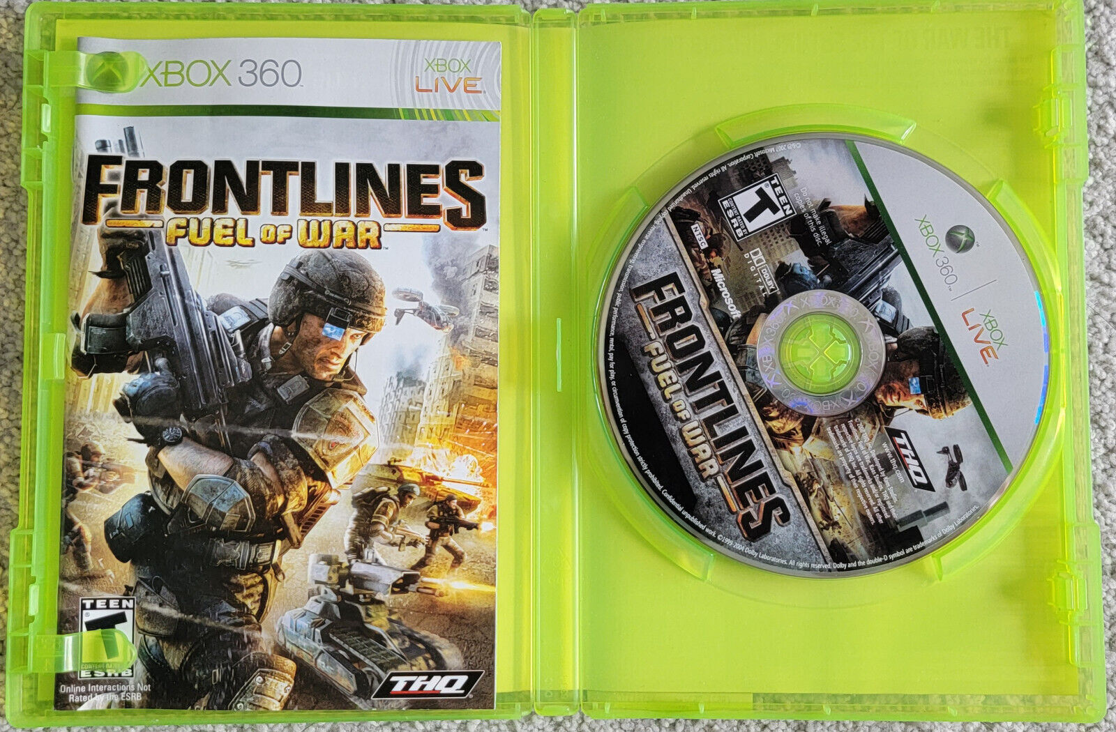 Xbox 360 - Frontlines: Fuel of War - waz