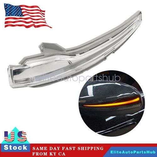 Mirror Turn Signal Lights Passenger Right Side 0999067201 Fits Mercedes C Class