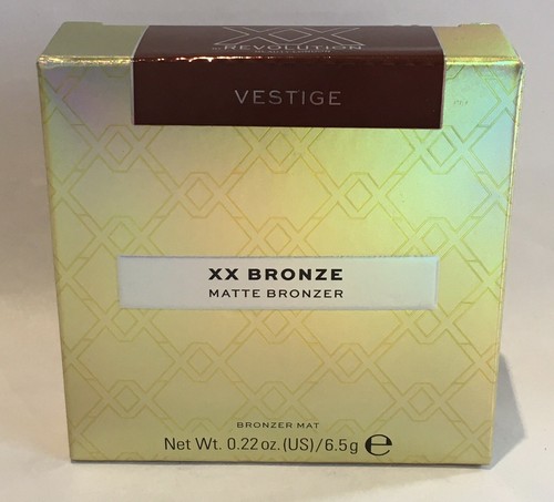 REVOLUTION XX BRONZE MATTE BRONZER POWDER - VESTIGE 6.5g FULL SIZE BOXED