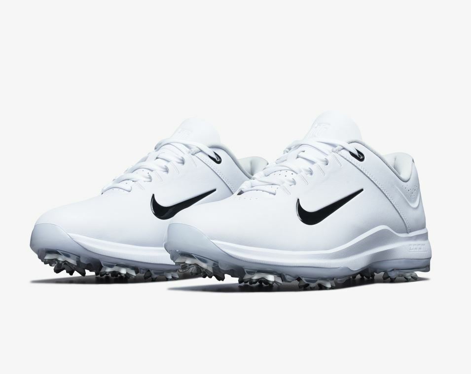 New Nike Golf Air Zoom TW Tiger Woods 20 Golf Shoes White WIDE CI4509-100