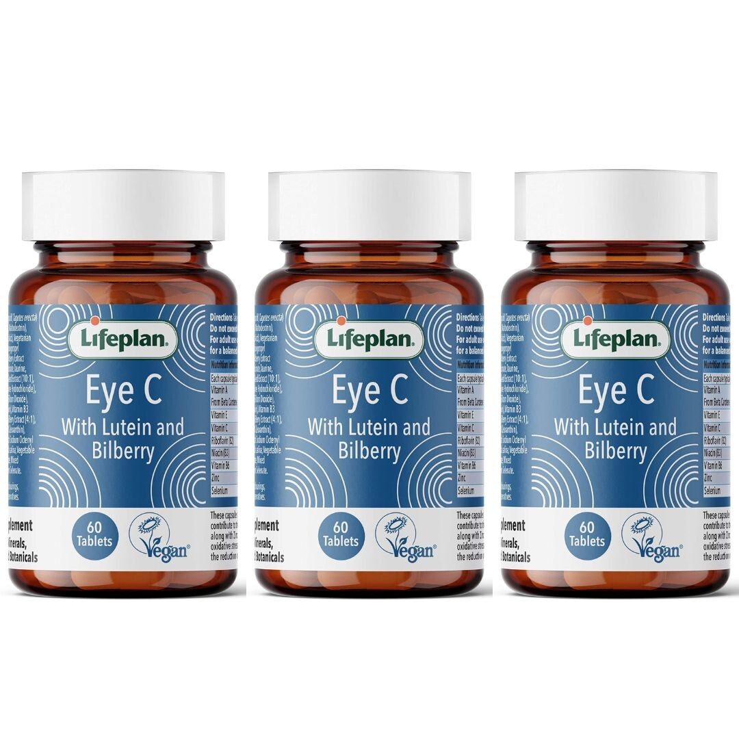 Lifeplan Eye 'C' With Lutein Bilberry & Zinc Capsules X 60. Helps Maintain Healthy Eyes - Image 7