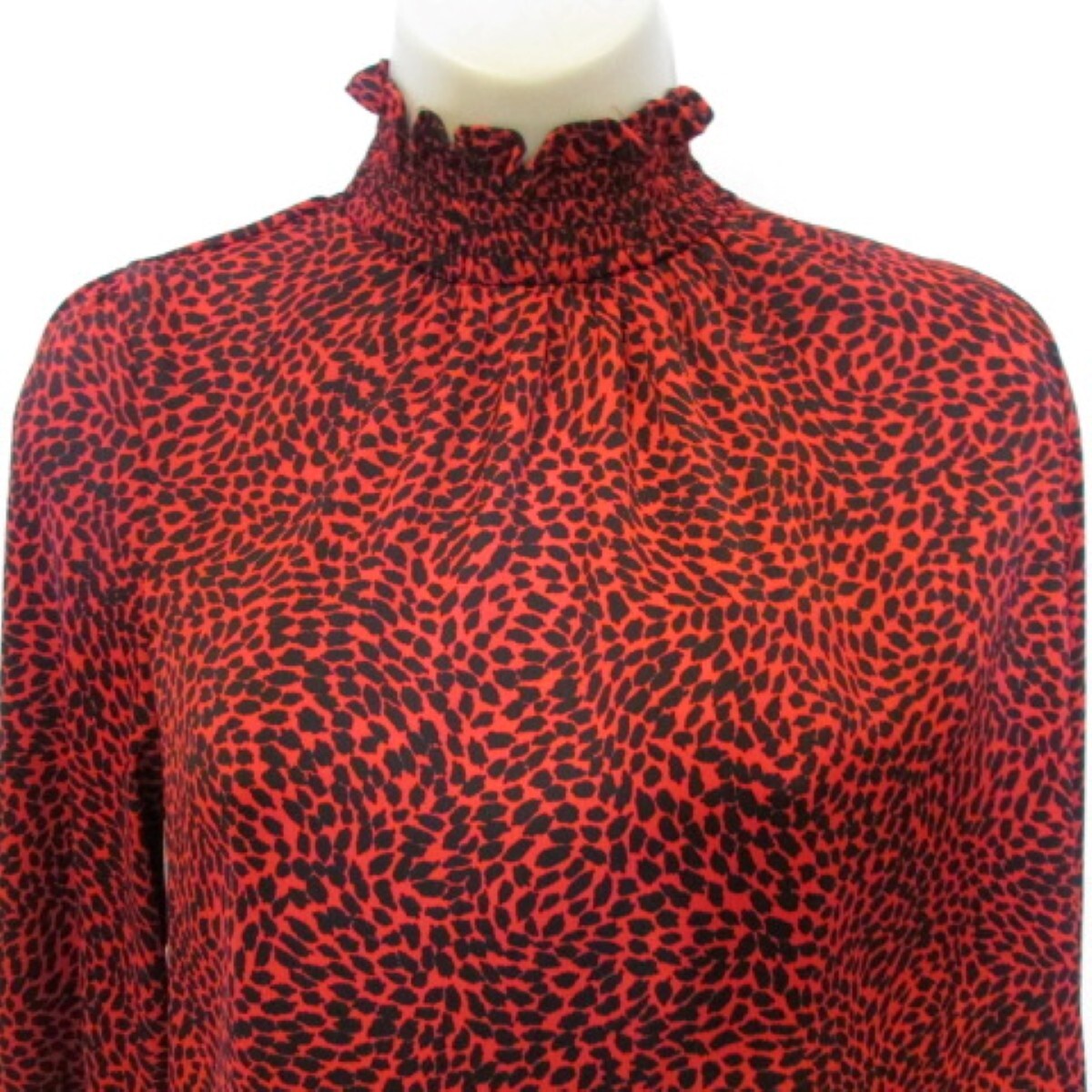 h and m high neck blouse