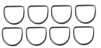 2 x Scuba Diving 316 Stainless Steel 1 " D-Ring Techincal Diving 2 x Scuba Diving 316 Stainless Steel 1 " D-Ring Techincal Diving
