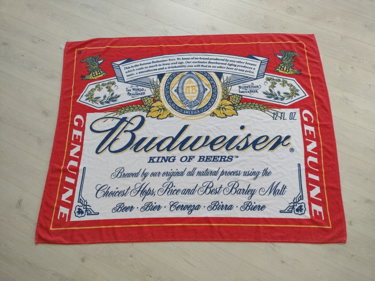 【当時もの】Budweiser レトロキャンバスポーチ 当時もの】Budweiser レトロキャンバスポーチ