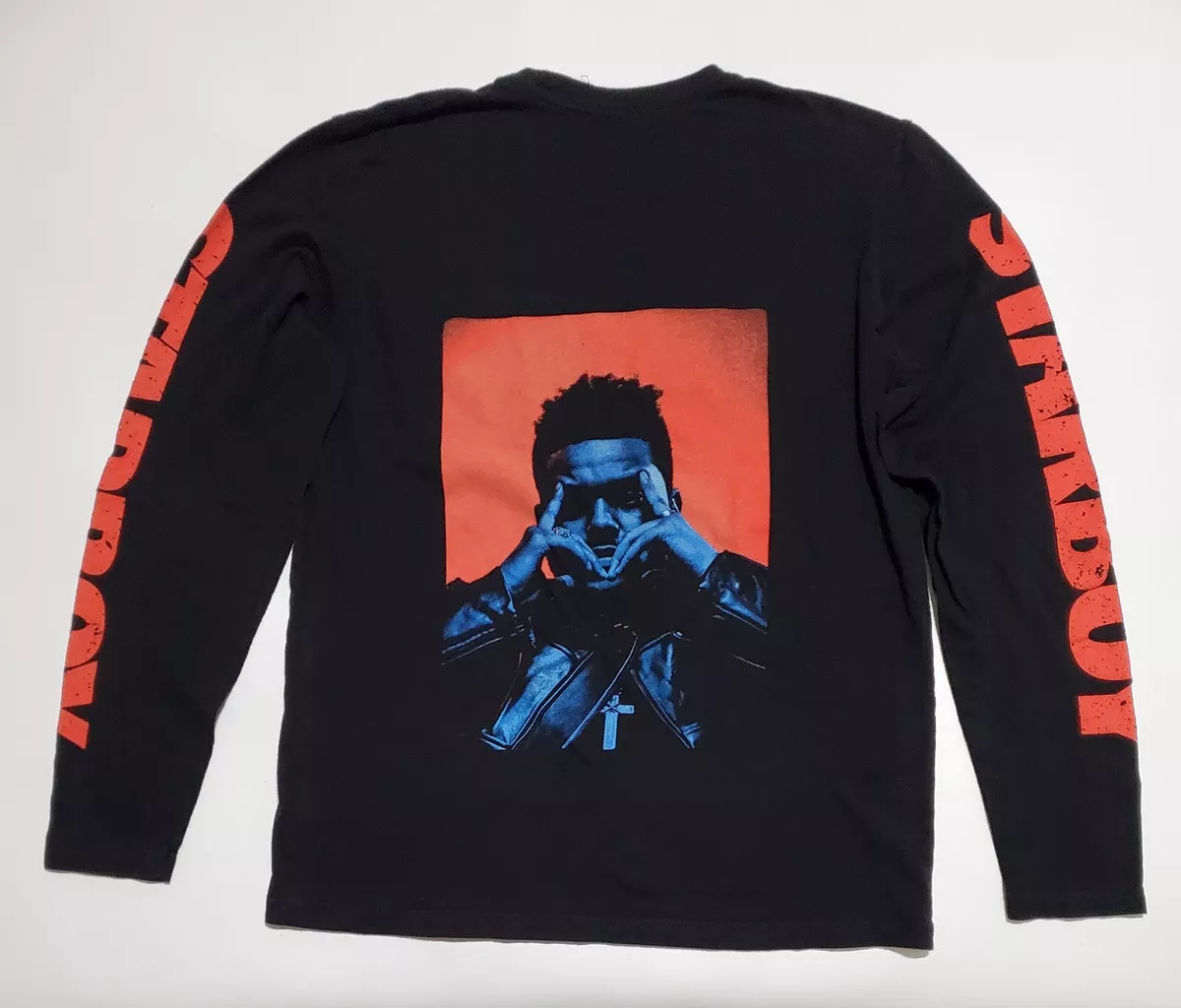 The Weeknd Starboy XO Long Sleeve Tour Merch Concert Tee Unisex Adult Medium