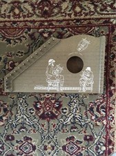 VINTAGE 1950  S JR ZITHER HARBERT ITALIANA MILANO FOLK STRING LAP HARP INSTRUMENT