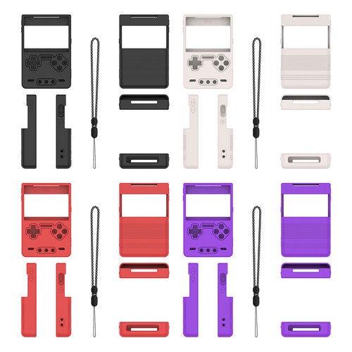 Custodia protettiva in silicone morbida con cordino per console di gioco Trimui - Afbeelding 7 van 23