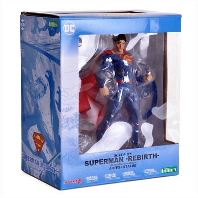 SUPERMAN KOTOBUKIYA FIGURE REBIRTH FIGURA ESCALA 1/10 DC COMICS NUEVA A ESTRENAR