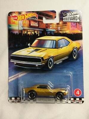 HOT WHEELS PREMIUM '67 CAMARO HOT WHEELS BOULEVARD REAL RIDERS