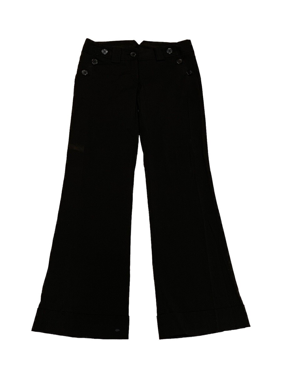 パンツ THE ANDAMANE TRACY - LOW RISE MAXI FLARED PANTS Tracy Low Rise Maxi Flared Pants Black - The Andamane