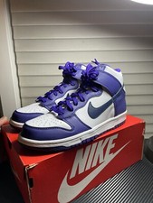 Nike Dunk High Electro Purple Midnight Navy GS 6