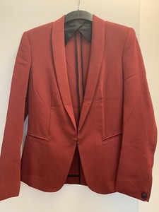 rag and bone red blazer