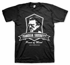 Licensed The Big Lebowski - Walter Sobchak Security Men's T-Shirt S-XXL Sizes