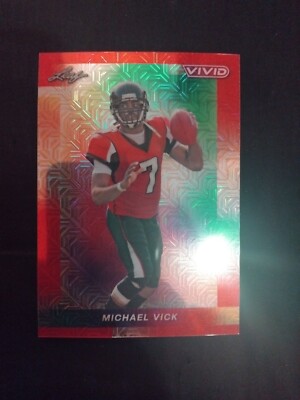 2024 Leaf Vivid Michael Vick Atlanta Falcons 5/8