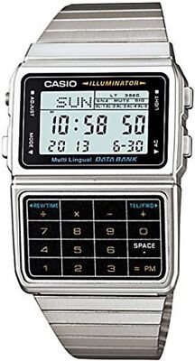 Casio DBC-611-1D Men's Databank Telememo Calculator Watch DBC611