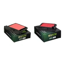 Hiflofiltro Air Filter (x 2) Fits TRIUMPH 1200 BONNEVILLE BOBBER (2017 to 2024)