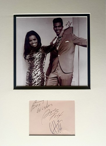 Inex And Charlie Foxx Signed Autograph Framed Mounted Book Pages Display COA - 第 1/5 張圖片