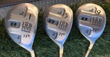 Zevo Golf Wood Set 1+5+9 Lavender 5 Ladies Graphite Shafts RH
