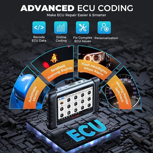 Autel MaxiPRO MP808S ALL System OBD2 Diagnostic Scanner Bidirectional K Coding - Picture 4 of 15