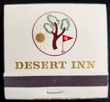 Desert Inn Casino Las Vegas Full Unstruck 30 Strike Matchbook
