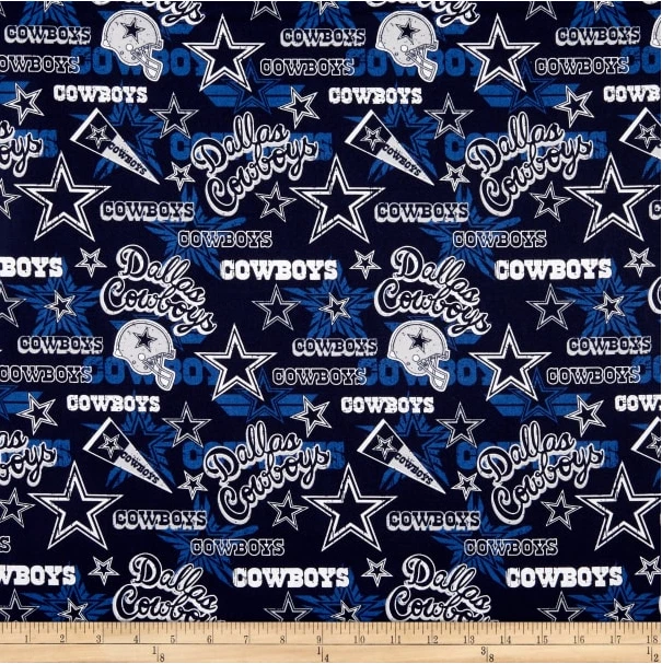 Dallas cowboys fabric by the yard deals