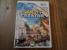 SimCity Creator Box for Wii - Replacement Case & Manual Only