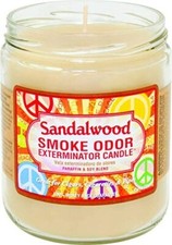 Sandalwood - Pet Smoke Odor Exterminator Candle - 13 oz. - Made in USA